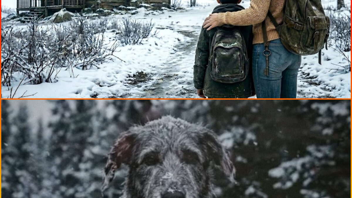 Kicked Out With Her Little Brother During Snowstorm, She Found a Forgotten Cabin Deep in the Pines